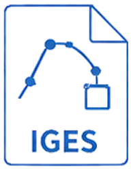 IGES file format icon