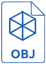 OBJ file format icon