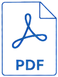 PDF file format icon