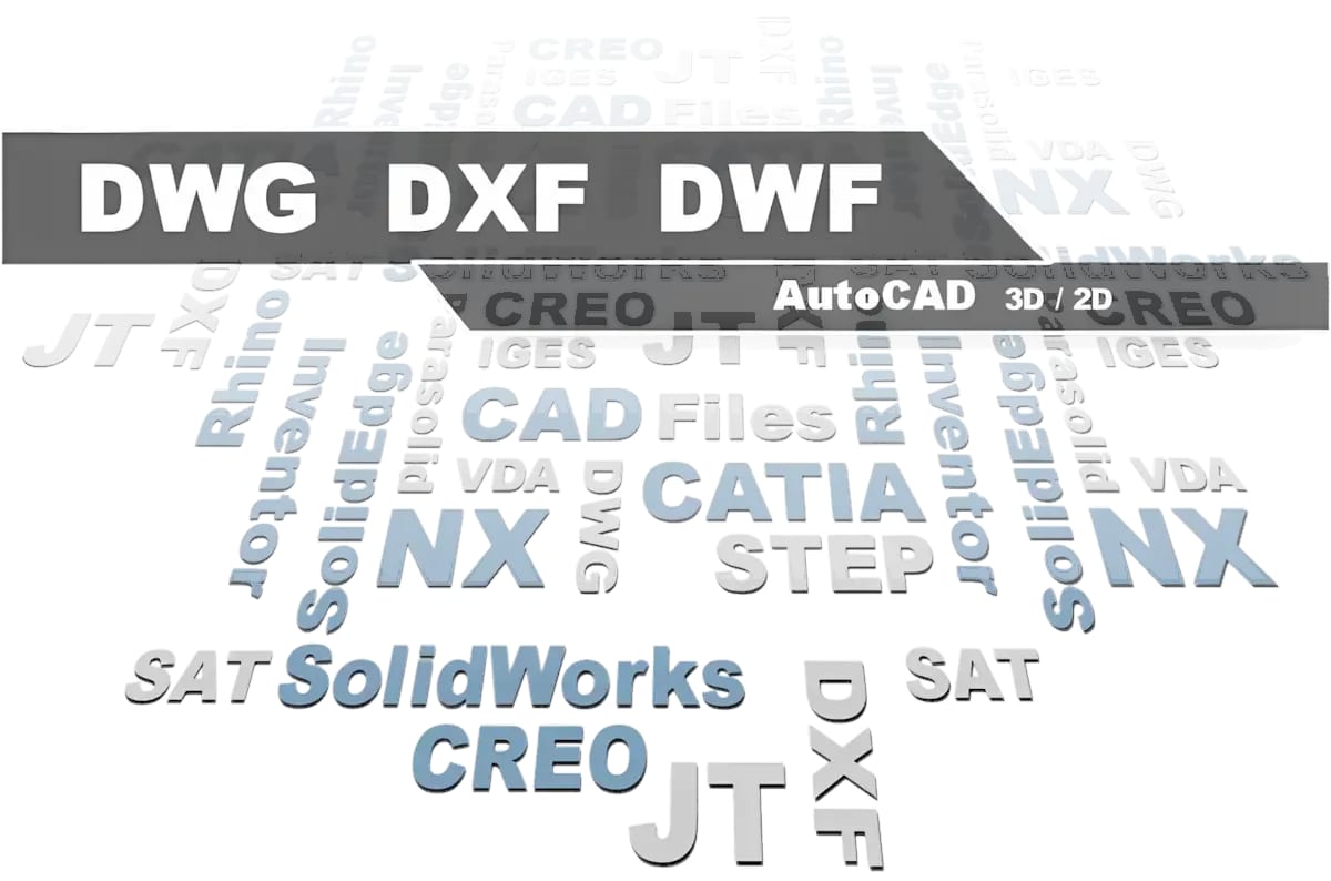 AutoCAD DWG and DXF viewer - 3D-Tool opens DWG, DXF, and DWF files from AutoCAD, Inventor, and other CAD systems