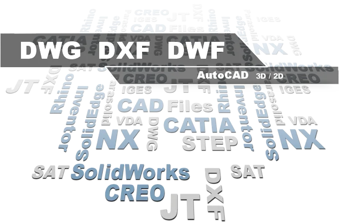 AutoCAD DWG and DXF viewer - 3D-Tool opens DWG, DXF, and DWF files from AutoCAD, Inventor, and other CAD systems
