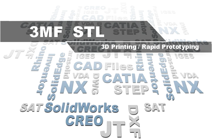 Free STL and 3MF viewer - 3D-Tool opens STL and 3MF files from all major 3D printing and CAD systems