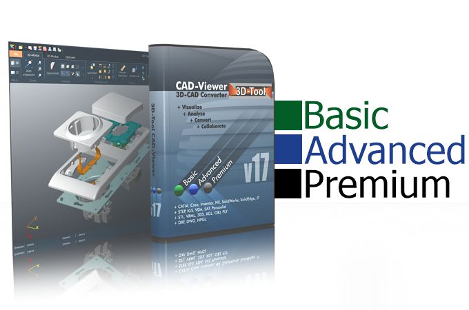 3D-Tool Basic, Advanced and Premium
