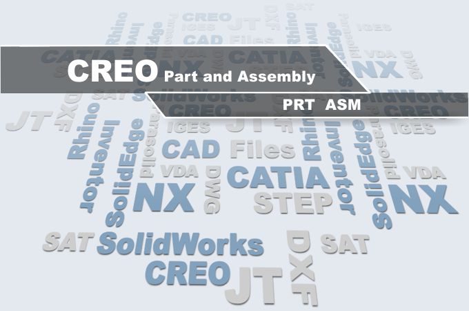 CREO-Viewer for PRT and ASM files