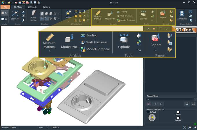 The CAD viewer 3D tool does not require lengthy training